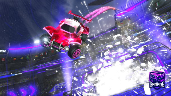 A Rocket League car design from Viki1009