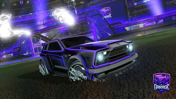 A Rocket League car design from Kapookuls