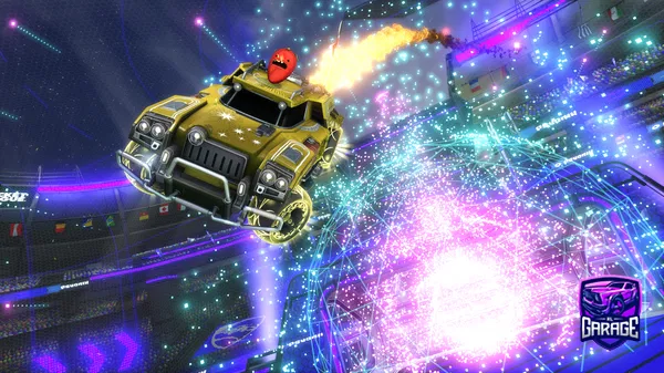 A Rocket League car design from Paprykarz