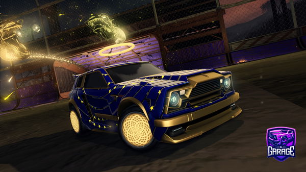 A Rocket League car design from Agent_n1k