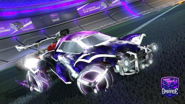 A Rocket League car design from LegendaryOatmilk