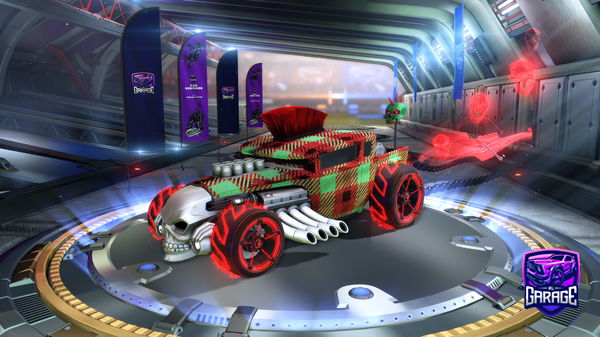 A Rocket League car design from MrRogers143