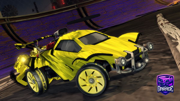 A Rocket League car design from Tuvvle
