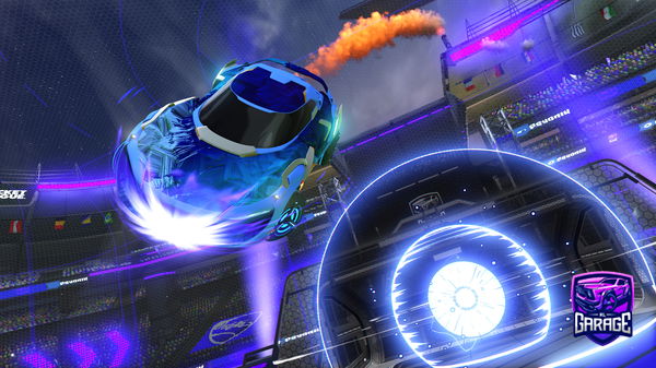 A Rocket League car design from Chugarson