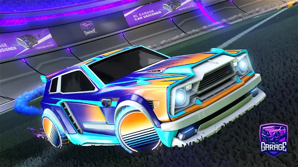 A Rocket League car design from AccByTim