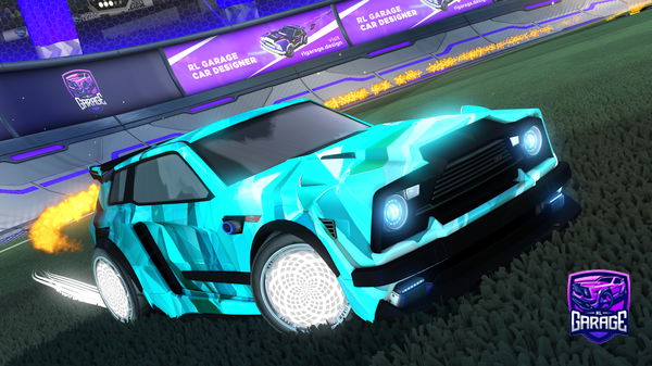 A Rocket League car design from NetfishHun