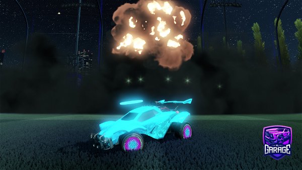 A Rocket League car design from Thedevel1467_on_xbox