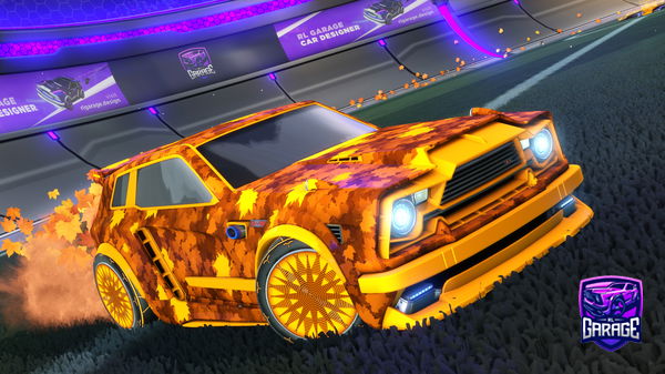 A Rocket League car design from invlisse