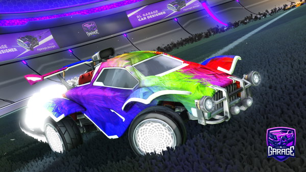 A Rocket League car design from JASONGAMERMOD
