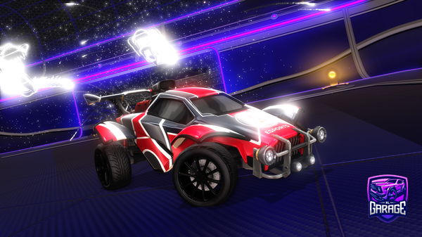 A Rocket League car design from Firem5chell