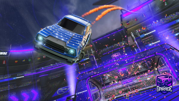 A Rocket League car design from ZeeGee