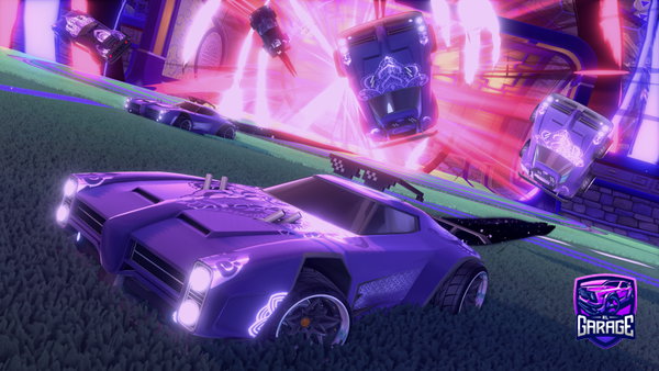 A Rocket League car design from K4m3l3on21