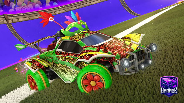 A Rocket League car design from ItsGiuze