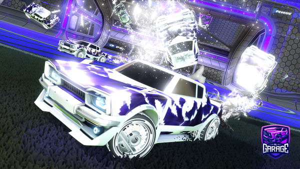 A Rocket League car design from X3VL4R