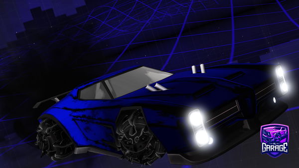 A Rocket League car design from DarkKai51