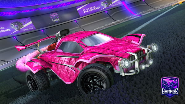 A Rocket League car design from BtoXXX