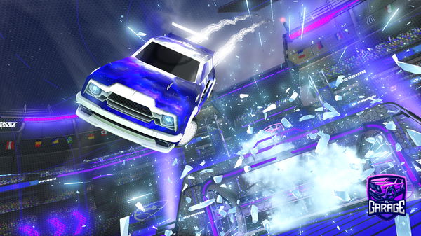 A Rocket League car design from Ssesk2