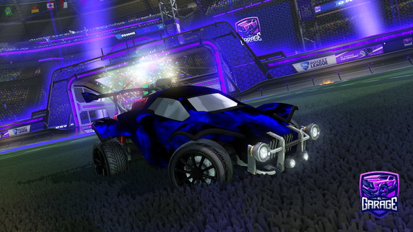A Rocket League car design from reset3037