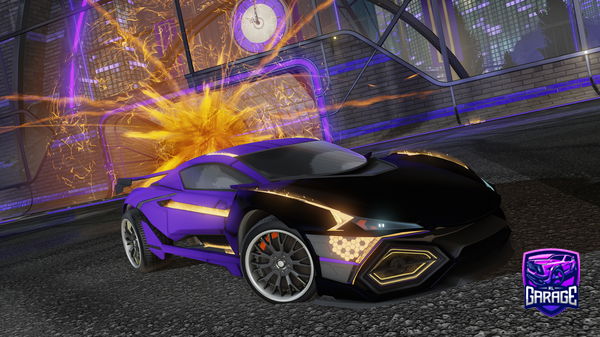A Rocket League car design from riccho
