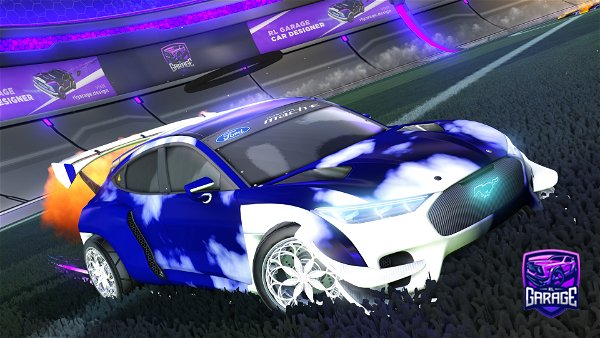 A Rocket League car design from Pahboo