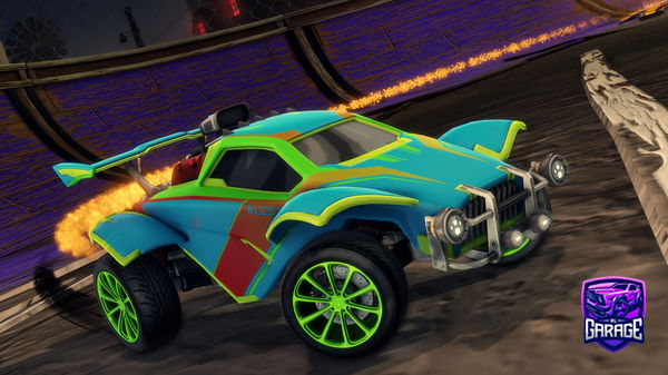 A Rocket League car design from Sylver_Kid