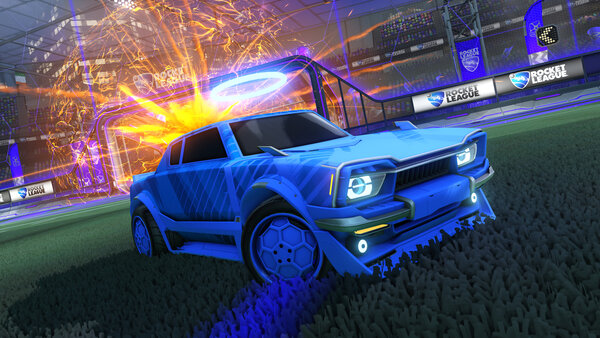 A Rocket League car design from KingRahim2009