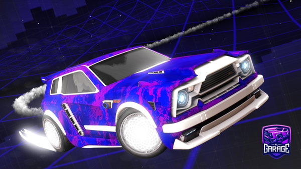 A Rocket League car design from BAZOOKA133