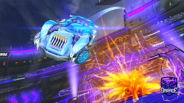 A Rocket League car design from mtdimaria