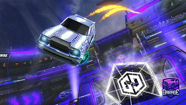 A Rocket League car design from Xezzy