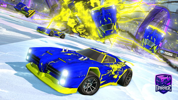 A Rocket League car design from Damphedgehog406