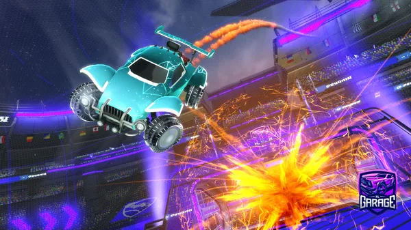 A Rocket League car design from Saile9