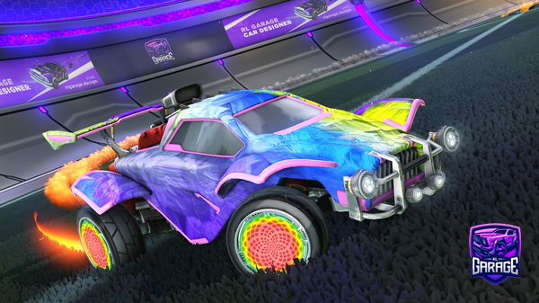 A Rocket League car design from Annoying_K