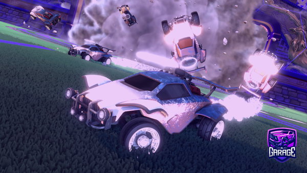A Rocket League car design from Predator_Dark27