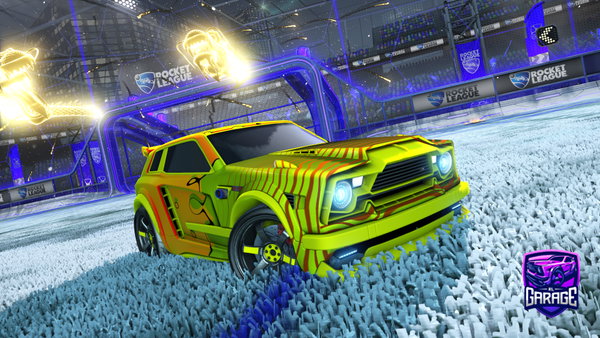 A Rocket League car design from NJOBE_25
