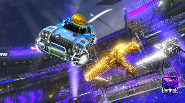 A Rocket League car design from Ethanol51480