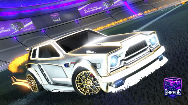 A Rocket League car design from VOID_nege09