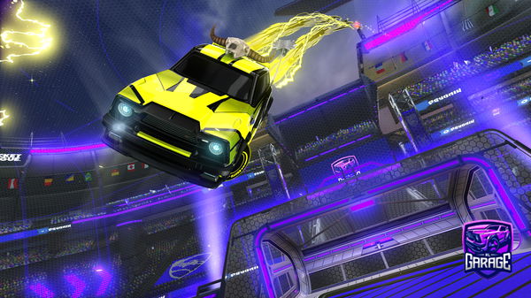 A Rocket League car design from Hex_BananaMan