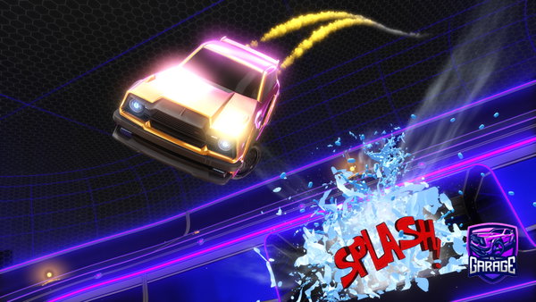 A Rocket League car design from joeldepoel