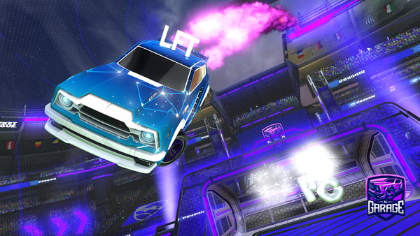 A Rocket League car design from LeFouTrolleur