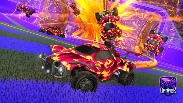 A Rocket League car design from NotAlonsoo