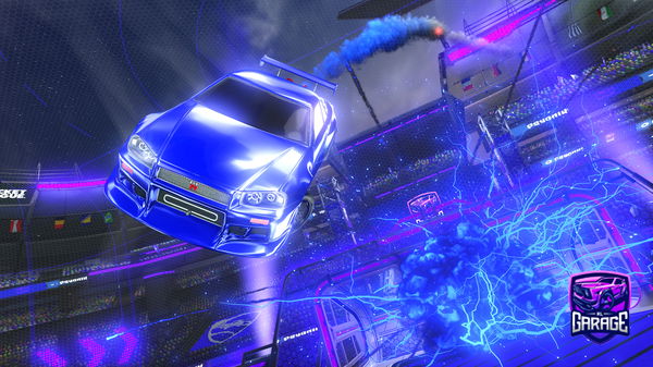 A Rocket League car design from Elpicho02