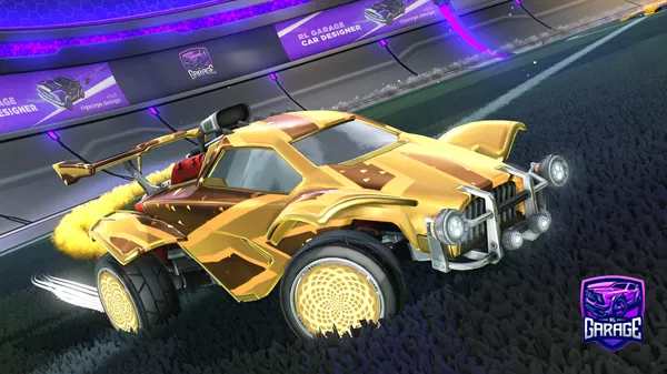 A Rocket League car design from Sharkie-Boy