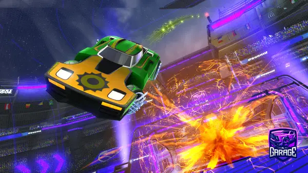 A Rocket League car design from Delgados
