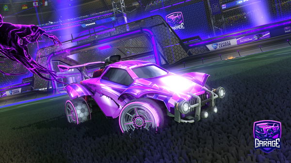 A Rocket League car design from SLAYTHEDRAGONZ