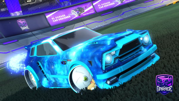 A Rocket League car design from Theduckrules