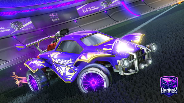 A Rocket League car design from Mike239054