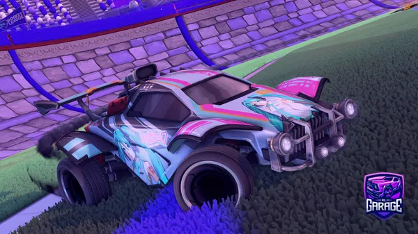 A Rocket League car design from um_ok_sure
