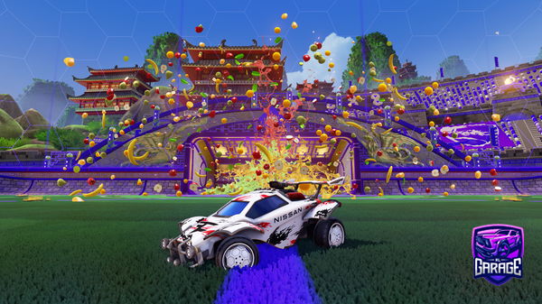 A Rocket League car design from Mangonius