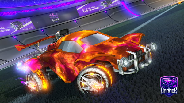 A Rocket League car design from Viratela