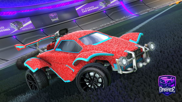 A Rocket League car design from Rez1791
